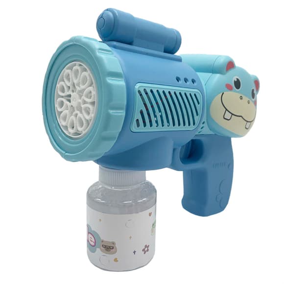 Генератор мыльных пузырей "Бластер" 018-24Y-1-3-5(Blue) подсветка