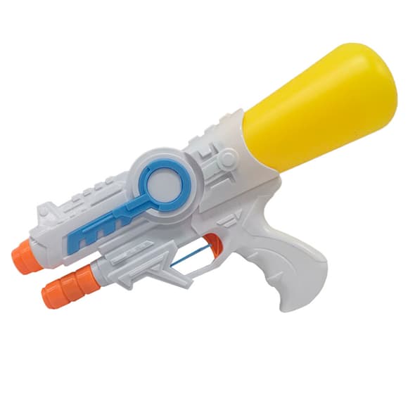 Водяний автомат M 5836(White-Yellow) помпа, розмір середній 28 см