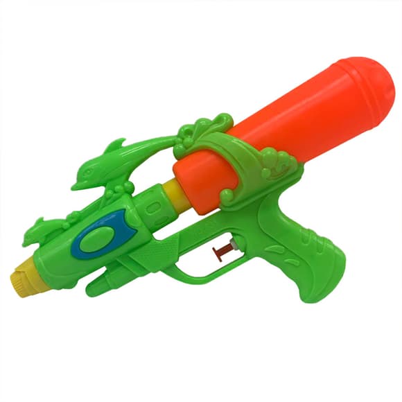 Детский водяной пистолет MR 0293(Green-Orange) размер средний 27 см