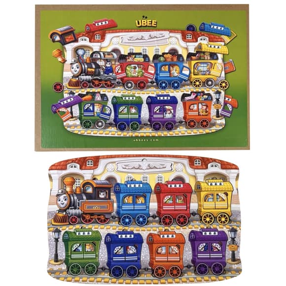 Дерев'яний дитячий сортер "Потяг великий" (ПСД296) PSD296 