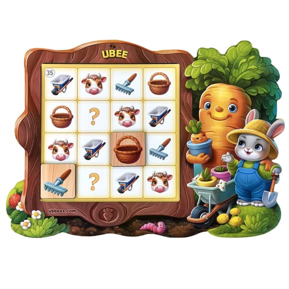 Детская настольная игра "Судоку" (ПСД297) PSD297, 70 фишек