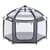 Дитяча платка манеж MR 1515 Platinum Grey 140х124х110 см