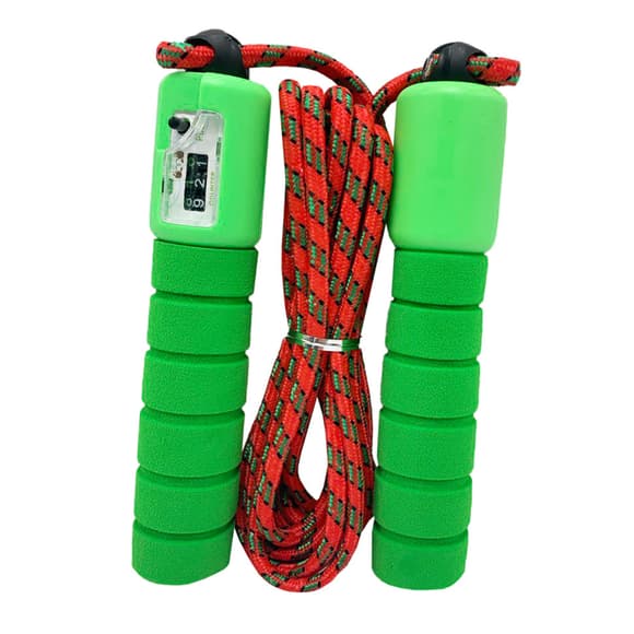 Швидкісна скакалка з лічильником MS 0345-1(Green) довжина 280 см