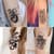 Набір дитячих тимчасових татуювань "Чорні міні №5" black-tattoo-mini-set-5-T