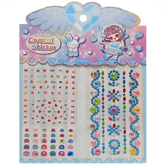 Наклейки декоративні XY-008-1(Blue) для авто, ноутбуків, телефонів