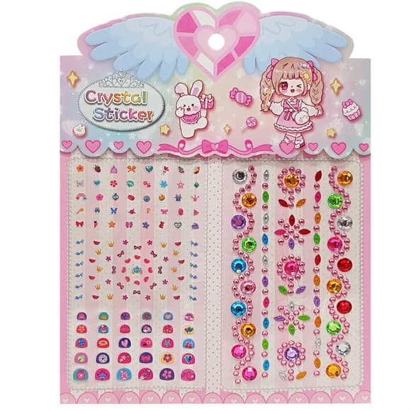 Наклейки декоративні XY-008-1(Pink) для авто, ноутбуків, телефонів