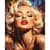 Картина за номерами "Яскрава Монро" ©art_selena_ua KHO8562, 40х50 см