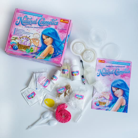 Набір для творчості Natural cosmetic 10100614 натуральні компоненти