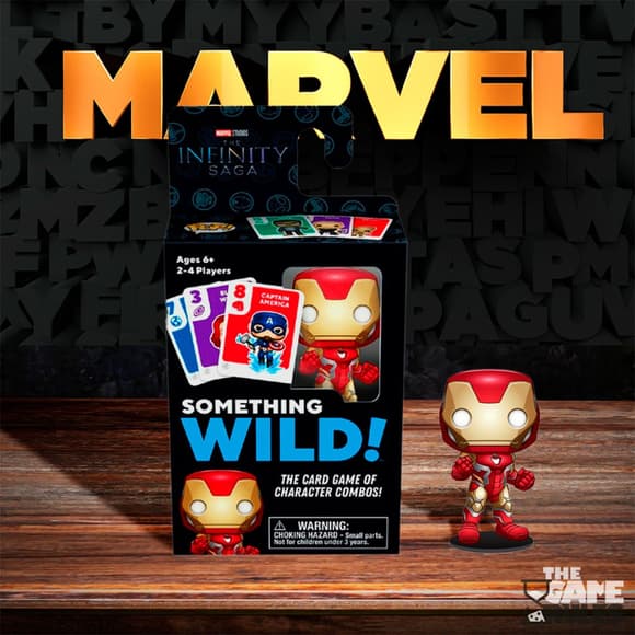 Карткова гра "Залізна людина" Something Wild Funko 60495 з фігуркою