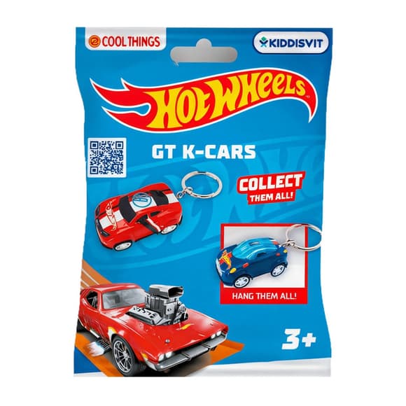 Ігрова фігурка-сюрприз з кільцем GT Машинка Cool Things HW056 серії Hot Wheels в асортименті