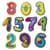 Дитячий набі р магнітів "Цифри" VT3106-37, 10 магнітів