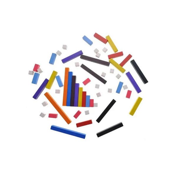 Деревянная развивающая игра "Палочки для счета" QB700-003, 56 штук