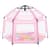 Детский манеж MR 1512 Powder Pink 146×127×110 см