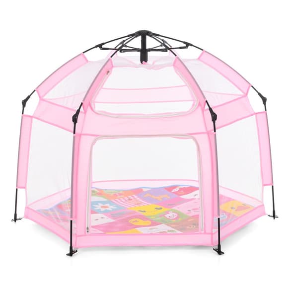 Детский манеж MR 1512 Powder Pink 146×127×110 см