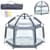 Детский манеж MR 1512 Silver Mist 146×127×110 см