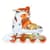 Детские раздвижные ролики A4156-M-OR, размер 35-38