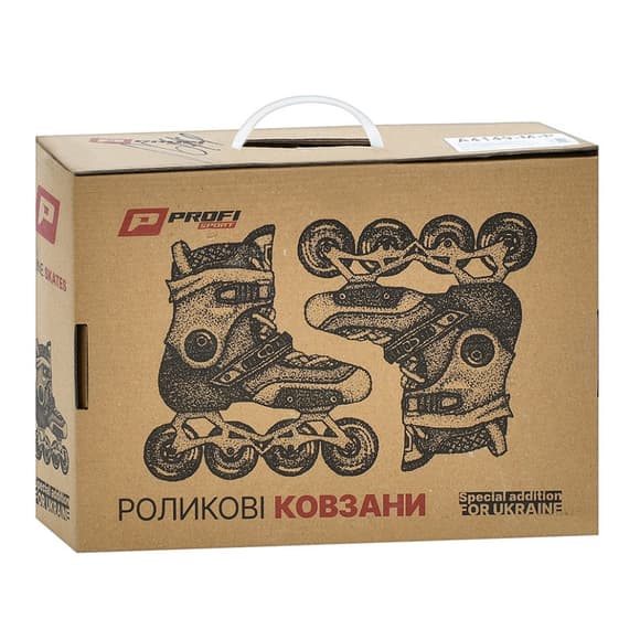 Детские раздвижные ролики A4156-M-OR, размер 35-38