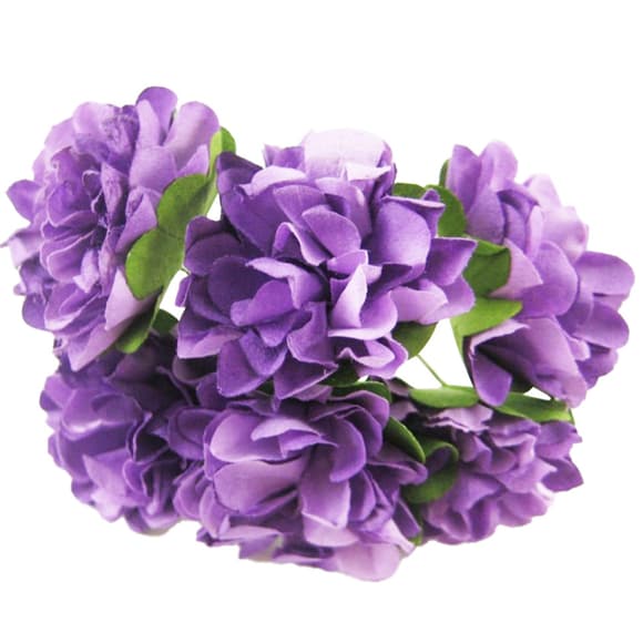 Декоративні квітки для творчості KV-720 пучок 6 штук