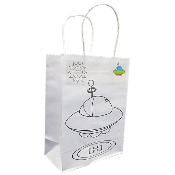 Детская раскраска "Тарелка НЛО" 23-201-5 с фломастерами