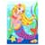 Дитяча мозаїка за номерами "Русалочка" 13-126-4 різнокольорові камінчики