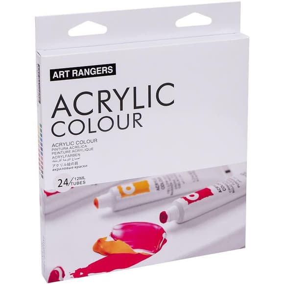 Набор акриловых красок "Art Ranger Acryliс" EA2412, 12 мл 24 цвета