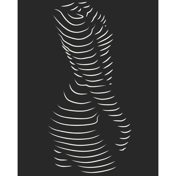 Картина по номерам "Обольстительный силуэт" 10117-AC 40х50 см