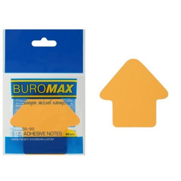 Блок для нотаток "Стрілка" BM.2366-99 в асортименті 50 аркушів