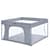 Детский манеж SWIFT 4 ME 1196 Gray 127х127х74,5 см
