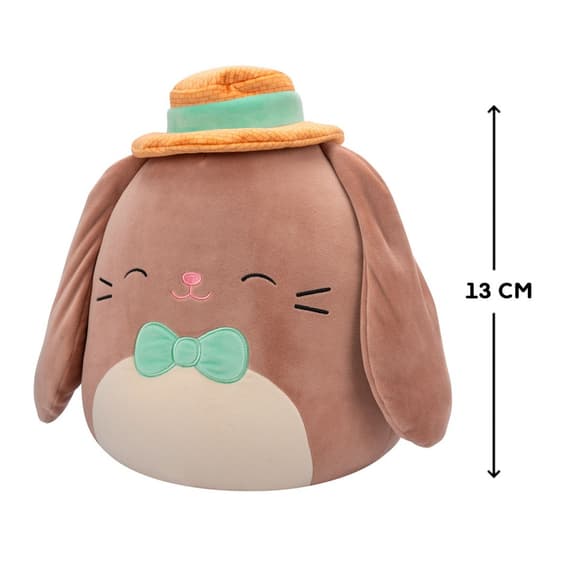 Мягкая игрушка Зайчик Янг в шляпке Squishmallows SQER00926, 13 см