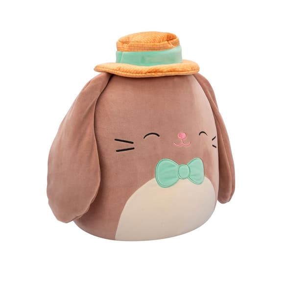 Мягкая игрушка Зайчик Янг в шляпке Squishmallows SQER00926, 13 см