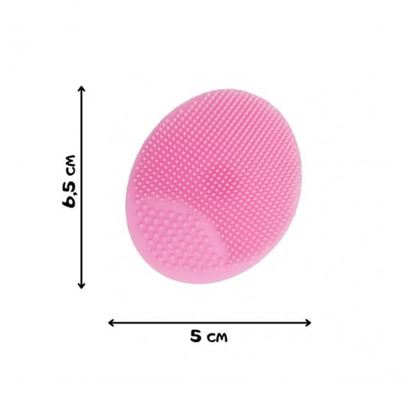 Силиконовая мочалка для купания новорожденных MGZ-0923(PInk)