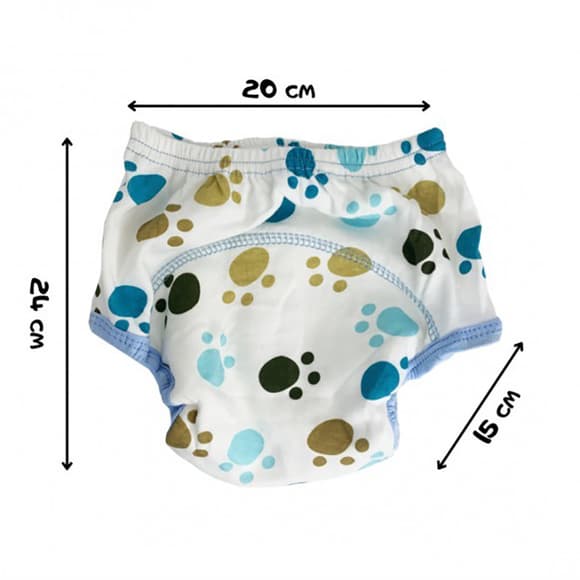 Тренировочные трусики 3-слойные MGZ-0658-4(Dog) размер 80 (9-11 кг) 