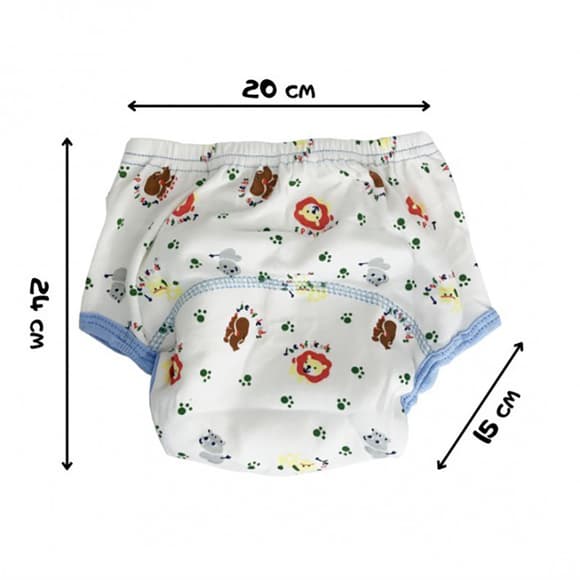 Тренировочные трусики 3-слойные MGZ-0658-5(Lion) размер 80 (9-11 кг) 