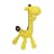 Силиконовый прорезыватель "Жираф" MGZ-0423(Yellow) без футляра 