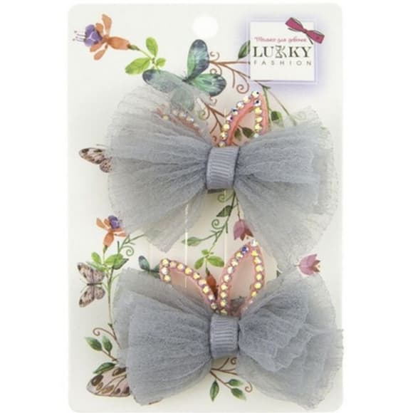 Дитячі шпильки для волосся T18534 с ірий