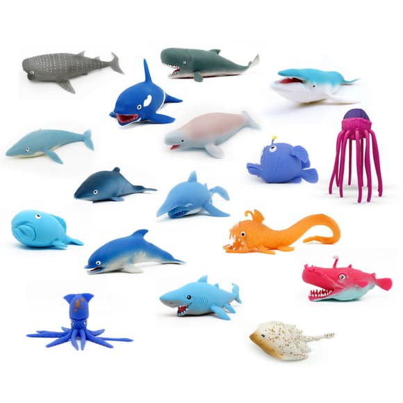 Стретч-іграшка у вигляді тварини "Підводні володарі Море та безодня" #sbabam 15/CN22 іграшка-сюрприз