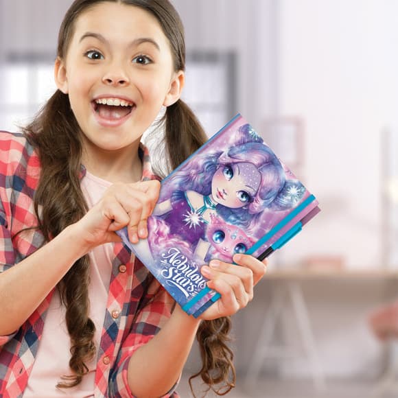 Блокнот чорні аркуші Делюкс Небулія Nebulous Stars 11583-1 з ручкою