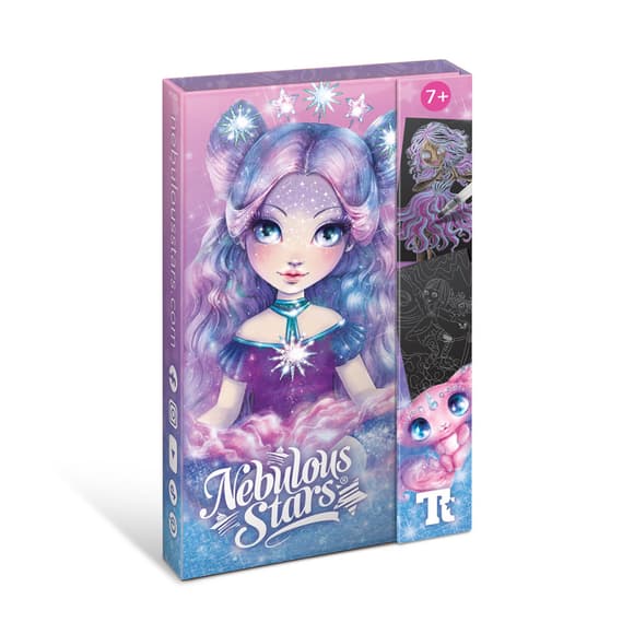 Набір для творчості Розмальовка з водою: Візьми в дорогу Nebulous Stars 11423 з пензликом для води