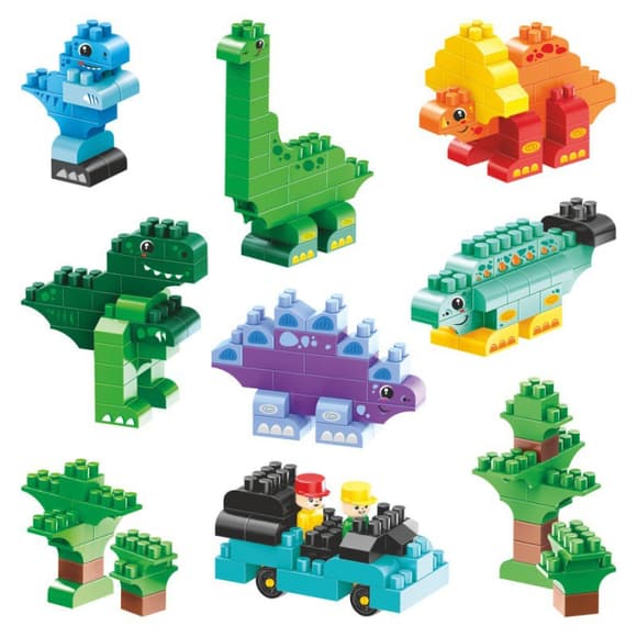 Детский конструктор "Dino park" 2222TXK 190 деталей