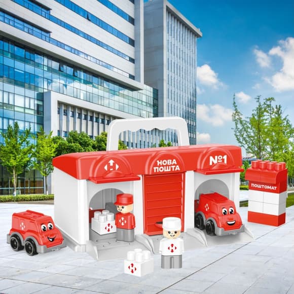 Дитячий іграшковий "Паркінг Нова пошта" 1867TXK
