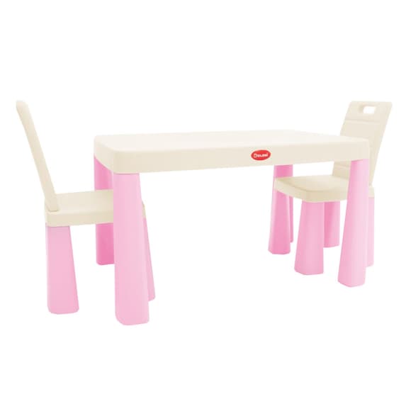 Детский пластиковый стол и 2 стула 04680/12
