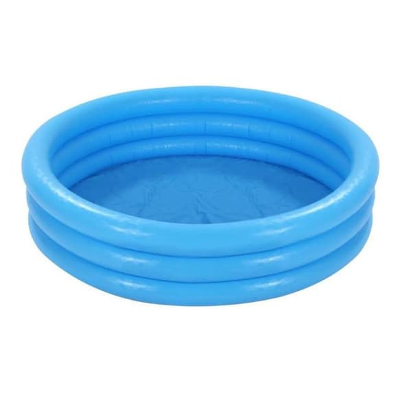 УЦІНКА!!! Басейн Круг 59416-UC 3 кільця, кришталевий, 114-25 см