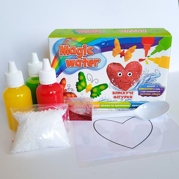 Набір для творчості "Magic water Блискучі фігурки" MV6031-05