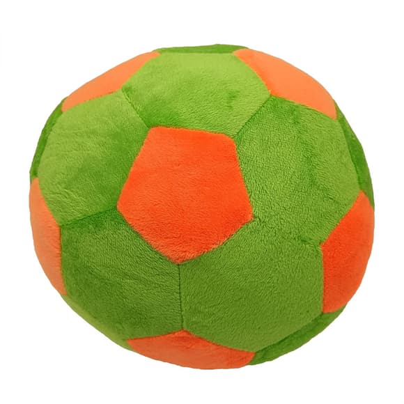 Дитяча м'яка іграшка М'яч футбо льний МС 180402-01(Green-Orange)