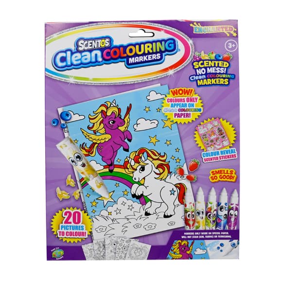 Ароматный набор для творчества Волшебный мир Scentos 20210 серии "Clean Colouring"