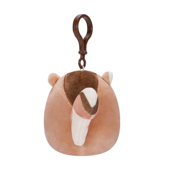 М'яка іграшка на кліпсі Бурундук Мельзі SQUISHMALLOWS SQCP00148, 9 см