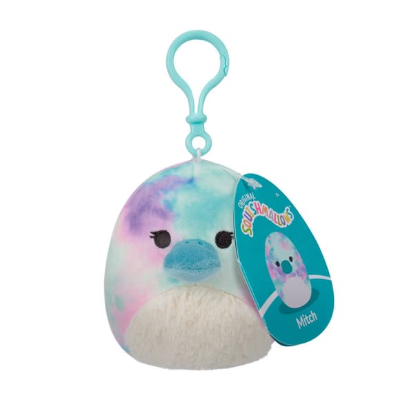 Мягкая игрушка на клипсе Уткобор Бриндал Squishmallows SQCP00215, 9 см