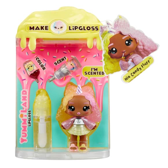 Ігровий набір з лялькою та блиском для губ Нія Кенді Yummiland 525462