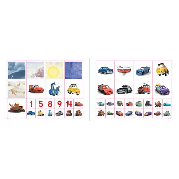 Розвиваючий зошит "Зростаю разом з Disney Тачки" 1268002 вік 5-6 років
