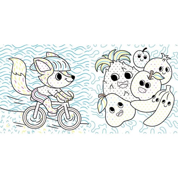 Водная раскраска Мир вокруг меня "Лето" 1806001, 12 страниц